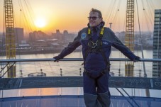 Sunset Climb – Up at the O2