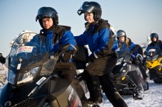 Snowmobile and Reindeer Safari Experience for Two in Lapland